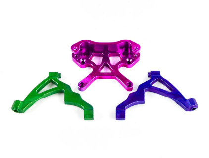 Soporte de pinza doble trasera de aluminio 6061 mecanizado por CNC