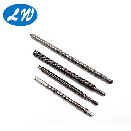 Flexión del eje de la máquina maquinada