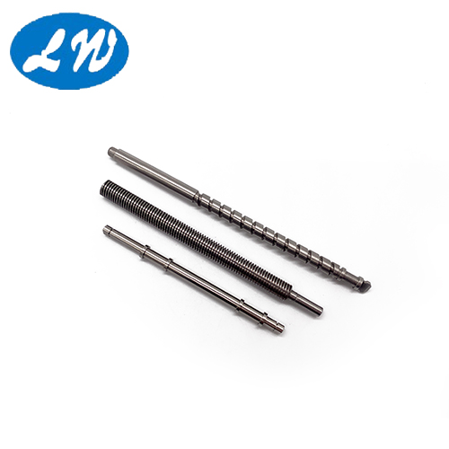 Flexión del eje de la máquina maquinada