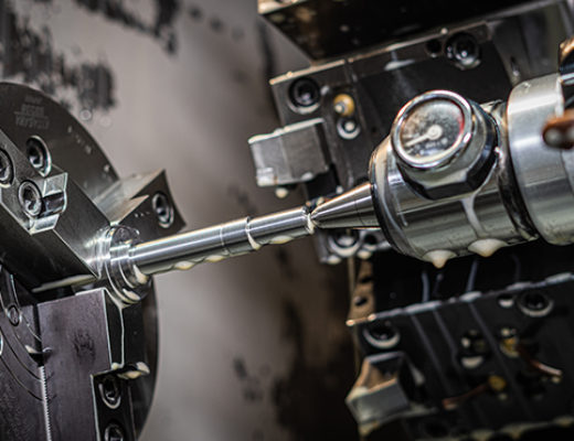 Peças de torneamento CNC