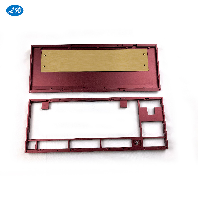 tastatur cnc maskinering aluminium